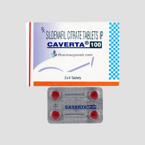 Caverta-100mg-sildenafil